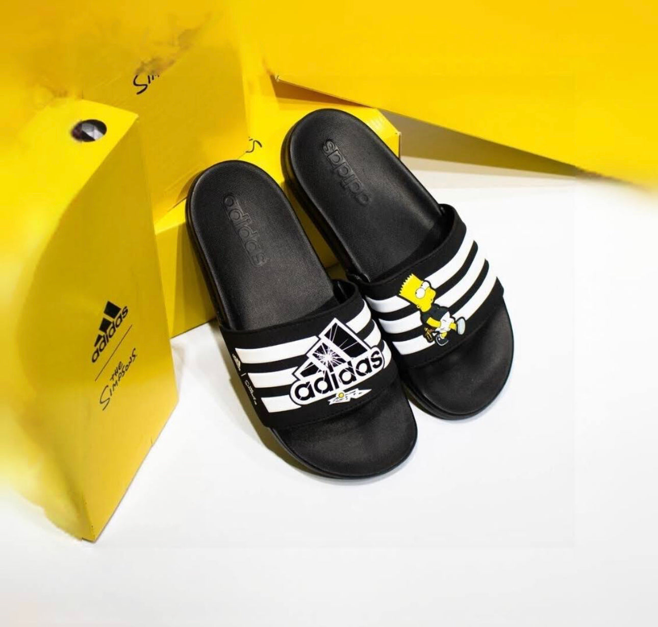 Adidas 'Bart Simpsons' slides